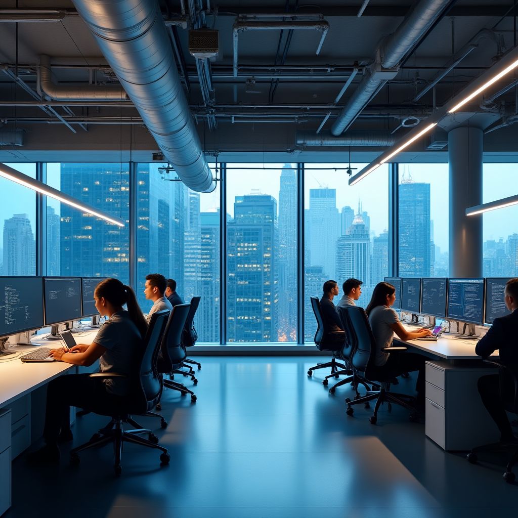 InnoTech ofis ana çalışma alanı